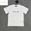 Lettres de poitrine impression simple coton col rond lâche lâche polyvalent été hommes et femmes mode décontractée t-shirt à manches courtes