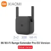 Routery Oryginalne Xiaomi Mi WiFi Range Extender Pro 300 MBPS Amplifificador Wi -Fi Repeater WiFi Cover Extender Repeater 2.4G