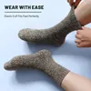 Herrensocken 5 Paar Winter verdicken Wolle Merino Damen Handtuch warm halten Terry Jahr Weihnachtsgeschenk Russland für Mann