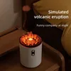 Vulkanisk flamma arome Essential Oil Diffuser USB Portable Jellyfish Air Firidifier Night Light Lamp Fragrance Firidifier 240321