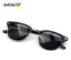 Óculos de sol jackjad 2021 vintage clássico meio quadro redondo estilo henry t metal moda marca design óculos de sol 80153847181
