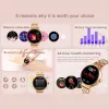 Orologi ChiBear Nuovo AMOLED 1.04 pollici HD Piccolo schermo Moda Donna Smart Watch Lo schermo da donna mostra sempre l'ora Bluetooth Chiama Smartwatch