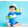 One-Pieces Baby Boys Swimsuit Children Beachwear One Piece Kids Long Sleeve Swimwear 2020 New Summer Dinosaur Beach Swim Suit for Boys 4.9 24327