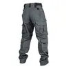 men Tactical Pants Quick Drying Multi-Pocket Cargo Pants Military Tactics Men's Trousers Wear-Resistant Work Traning Pant Loose E3aw#