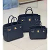 Original Birkkns Bag Live Produkt neue Tasche Farbe Gold Schnalle Togo Rindsleder Guangzhou Leder Umhängetasche Schulter