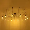 Luzes de teto aranha lustre decorativo industrial vintage pingente mesas para bar café sala estar jantar quarto interior