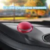 Car Diffuser Rotating Flower Long Lasting Perfume Fruity Oil Automotive Air Fresheners Accessories