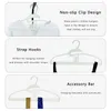 Hangers 20pcs Dry Wet Clothes Space-Saving Lightweight Organizer For Tank Tops Dress Bars Ties Belts