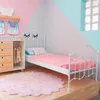 Teppiche für Wohnzimmer, rund, gepunktet, für Kinder, dekorativer Teppich, nordischer Stil, modisch, Plüsch