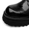 2024 sapatos de design 594 casual original primavera effet cire d'huile altura de couro preto aumentando para hombre vestido de negócios masculino