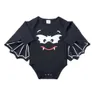 Parrucca pipistrello di Halloween pagliaccetto per vestiti della neonata Vampirina stampa neonato il mio primo compleanno body ragazzino divertente tuta Bod5206894