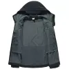 men's Outdoor Military Jackets Hooded Bomber Coats Shark Skin Soft Shell Waterproof Tactical Windbreaker Army Combat Jacket L9Su#