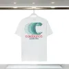 ポロカサブランカメンズTシャツ夏の新しいトロピカルフルーツプリントルーズ短袖TシャツPGWB