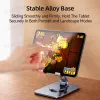 Supporti Supporto per tablet ruotabile a 360° Supporti pieghevoli regolabili in alluminio per iPad iPhone Samsung Xiaomi Lenovo Staffa per tablet telefono