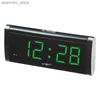 Desk Table Clocks 1.4 inch LED timer slim large display table clock .blue green red color desktop with AC power EU plug .Parents like alarm clock24327