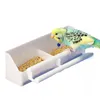 Autres fournitures pour oiseaux Mangeoires à double grille pour mangeoire à perroquets