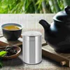 Bouteilles de stockage 2 pièces Bouilloire à thé Mini pot en métal Multi-fonction Bidon Réservoir Accessoire Voyage