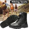 Обувь для фитнеса, армейские армейские ботинки, дышащие зимние тактические военные ботинки с высоким берцем для охоты, тренировочные, легкие, нескользящие для мужчин