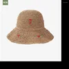 Chapeaux à large bord Chapeau d'été Femmes Sun Dames Crème solaire Paille Voyage Pliable Panama Cap Femme Plage Sunhat Coréen