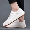 Casual Shoes Fashion Brand Moft Leather Men's Comfort Outdoor Sneakers Mens Daily High Quality Handmade Oxford