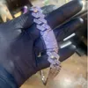 Jwy Men 925 Sterling Silver Cuban Link Chain Moissanite Jewelry 15mm Hip Hop Choker Halsband