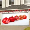 Özelleştirilmiş Goblen Noel zemin bez garaj kapısı dekorasyon duvar asılı dekor parti mekan düzenlemesi sanat asma sahne 240322