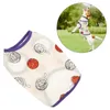 Dog Carrier Clothes Pet Costume Cat Vest Lovely Candy Pattern Dress Breathable Summer Skirt