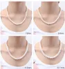 Dainashi Top qualité AAAA haute brillance 611mm naturel collier de perles d'eau douce pour les femmes cadeau de mariage 45 cm 925 fermoir en argent 240322