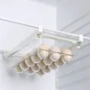 Storage Bottles Size Space Saving Adjustable Egg Organizer Plastic Fridge Refrigerator Drawer Containers Boxes