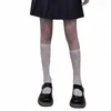 Lace stockings calf stockings Lolita lace stockings short mesh stockings short womens high elastic crystal socks