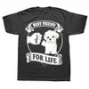 divertente Maltese Best Friend Dog Lovers T-shirt Summer Style Graphic Cott Streetwear Manica corta Regali di compleanno T-shirt Uomo f66G #