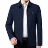 Mantlconx fi Men's Jackets Busin Jacket Men Windbreaker Coat Spring autunt Brand Curical Solid Men's Clothing 4XL 22IU＃