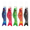 Drapeaux de bannière Koinobori Koi Nobori Carp Windsocks Streamers Colorf Fish Flag Décoration Med Kite Décoration murale suspendue 40 cm 55 cm 70 cm Drop Dhmdk