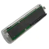 エンクロージャーTISHRIC HD HDD SSDエンクロージャー外部ハードディスクドライブ1TB 2TBボックス3.5インチSATAからUSB 2.0 DVD EUパワーアダプターケースアルミニウム