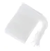 TEA FILTER PAGS STYRERS TOOLS NATURLIG OBLEACKED TRÄLAG PAPPER DISPABLE INFUNSER TOMA PÅS MED TACKSTRING POUCH 100 PCS/LOT FY3735 LL