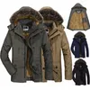 Толстовки для мужчин, зимняя куртка, новинка 2022 года, теплая шерстяная подкладка, мужская куртка и пальто, ветрозащитная мужская парка, зимняя куртка y19Q #