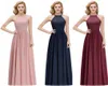 Verklig bilddesigner Blush Pink Bridesmaid klänningar Sexig grimma spetsar Chiffon golvlängd Maid of Honor Gown CPS10723270704