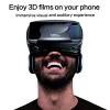 Appareils Nouveaux VRG Pro + 3D VR Lunettes Plein écran Lunettes de réalité virtuelle durables avec un grand casque pour smartphone de 5 à 7 pouces
