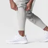 Verão New Men's Fi Marca Calças Corded Pés Casual Sweatpants Elastic Multi-Bolso Sports Jogging Pants s1ec #