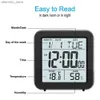 Desk Table Clocks Electronic table nap alarm clock calendar childrens bedside clock with backlight home temperature and indoor humidity battery24327