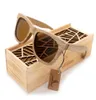 BOBO BIRD AG007 HOLZ SONNENBRILLE Handgefertigte polarisierte Sonnenbrille aus Naturholz Neue Brillen mit kreativer Geschenkbox aus Holz1578846