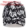 Graffiti stampati Cartoon Graffiti Baseball Duck Tongue Cap Trend Versatile cappello parasole casual