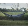 Obozowe meble na świeżym powietrzu Hambing Hammock Anti-Mosquito Bed Net Practical Mosquito Akcesoria (czarny)