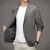 2022 estate nuovo Seaml seta del ghiaccio sottile Sun Protecti Mens Smart Casual Blazer di alta qualità maschio Slim Fit giacche da uomo m0AP #