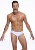 Maillots de bain pour hommes Maillot de bain pour hommes Taille basse Sexy Bikini Trunks Serré Blanc Maillots de bain Maillots de bain Séchage rapide Sexy Swim T Super Élastique 24327