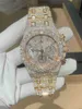 Handledsklocka Luxury VVS1 Mens Watch Diamond High End Jewelry Custom Gia Natural Diamond för Watch7Wis Diamond Watches Mechanical