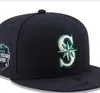 2024 Mode Sox Chapeaux Mariners 2023 Champions Word Series Baseball Snapback Casquettes de soleil Boston Toutes les équipes pour hommes femmes Strapback Snap Back Chapeaux Hip Hop a1