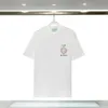 Дизайнерская половая футболка Polo Casablanca Mens 23 Spring/Summer New Fantasy Gate Starry Castle Casa Письма с короткими рукавами футболка