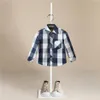 Marke Design Frühling Dünne Shirts Baby Jungen Langarm Gestreiften Print Shirts Kinder Tops Tees Shirts Casual Bluse 240318