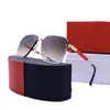 가벼운 고급 남성 디자이너 선글라스 여성용 야외 선글라스 UV 보호 고글 패션 멀티 컬러 드라이빙 선 스크린 GA0113 I4